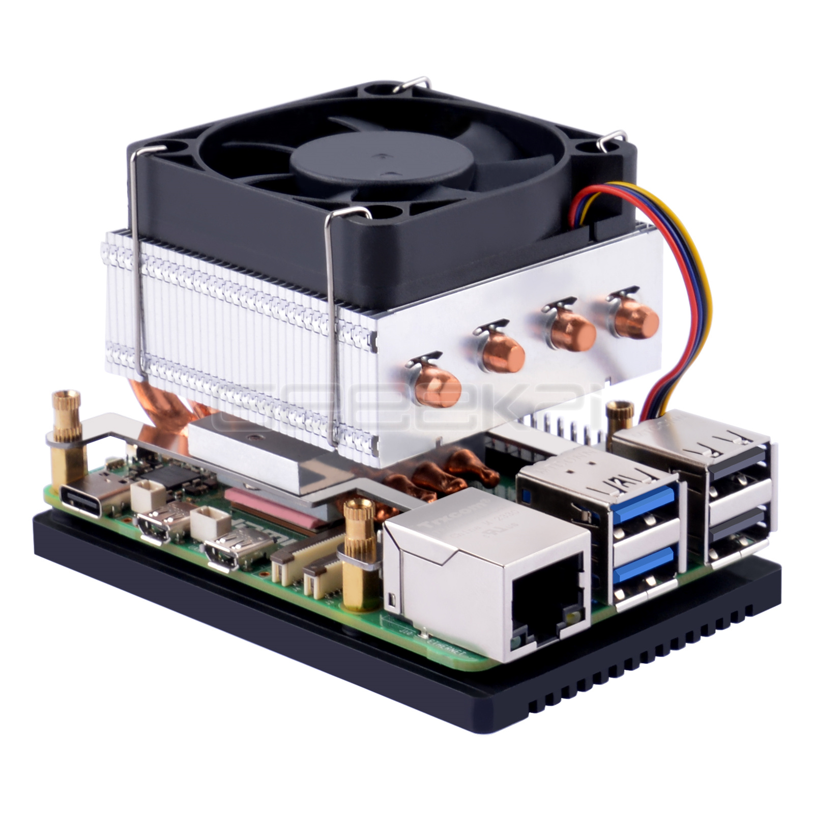 Argon One V3 M.2 Nvme Case - Bộ tản nhiệt CPU Geeekpi Low-Profile