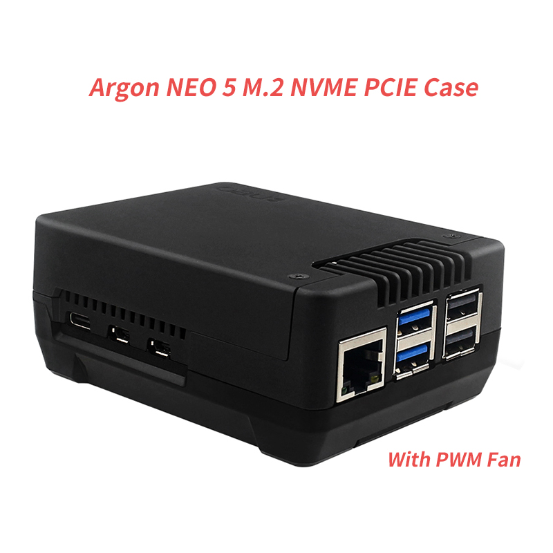 Vỏ Argon NEO 5 M.2 NVME PCIE,  - đánh giá và giá Argon One V3 M.2 Nvme Case