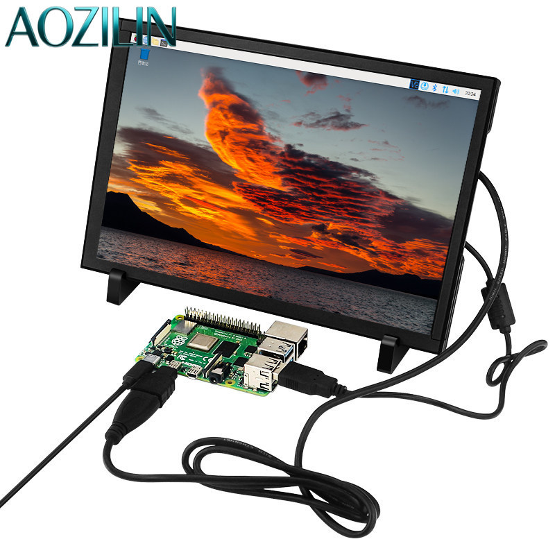 AOZILIN 5/7/10.1 Inch IPS HDMI - đánh giá và giá Raspberry Pi 10.1 Inch Capacitive Touch Screen Ips