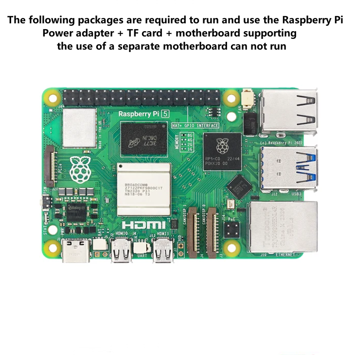 Bo mạch phát triển Raspberry P - đánh giá và giá Raspberry Pi 5 8Gb Board