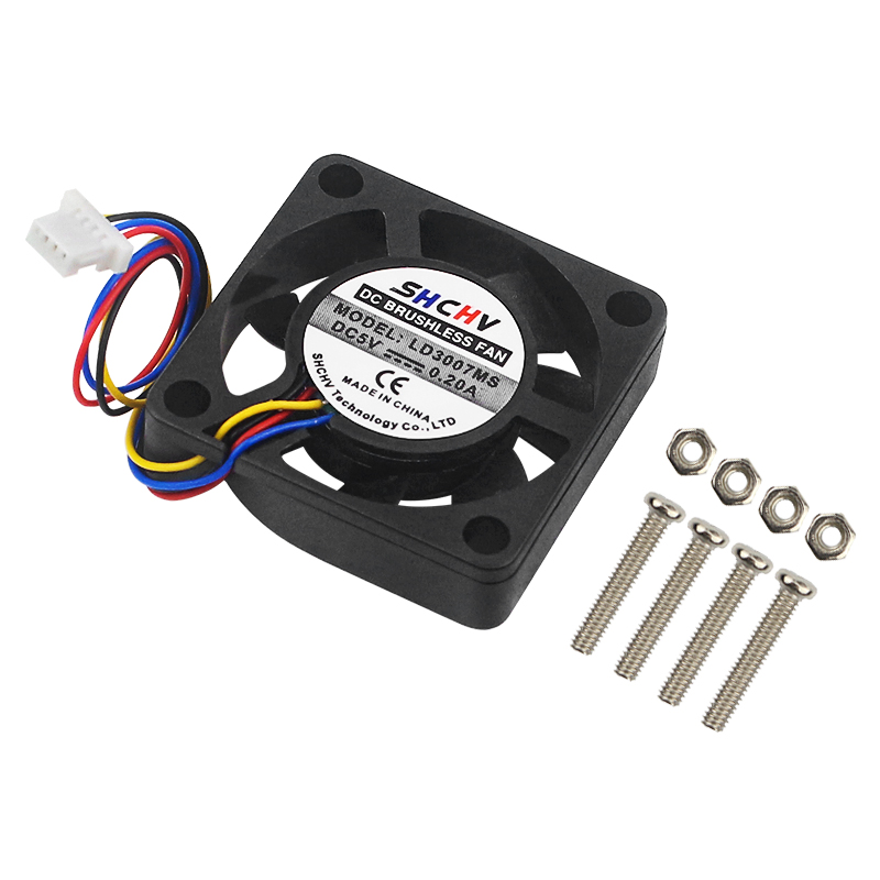 Quạt tản nhiệt 5V, giao diện J - đánh giá và giá Raspberry Pi Water Cooling Kit